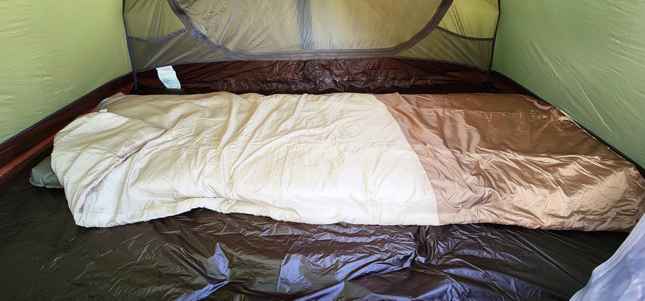 Naturehike Lightweight Compact Sleeping Bag, 59℉/32℉ Envelope Ultralight Backpacking Sleeping Bag Portable, Waterproof with Compression Sack for Cold&Warm, Camping, Traveling, Hiking customer photo 2