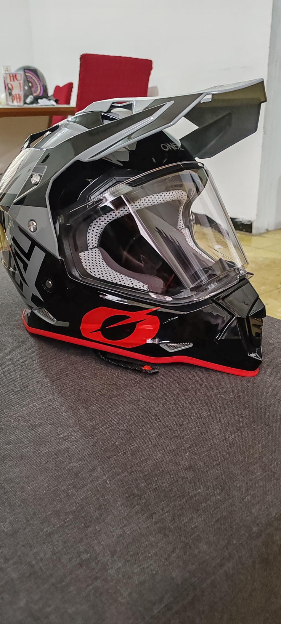 O'Neal Sierra Helmet, Black/Gray MD customer photo 1