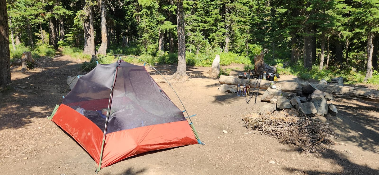 Kelty Discovery Trail Backpacking Tent, Waterproof Rainfly customer photo 2