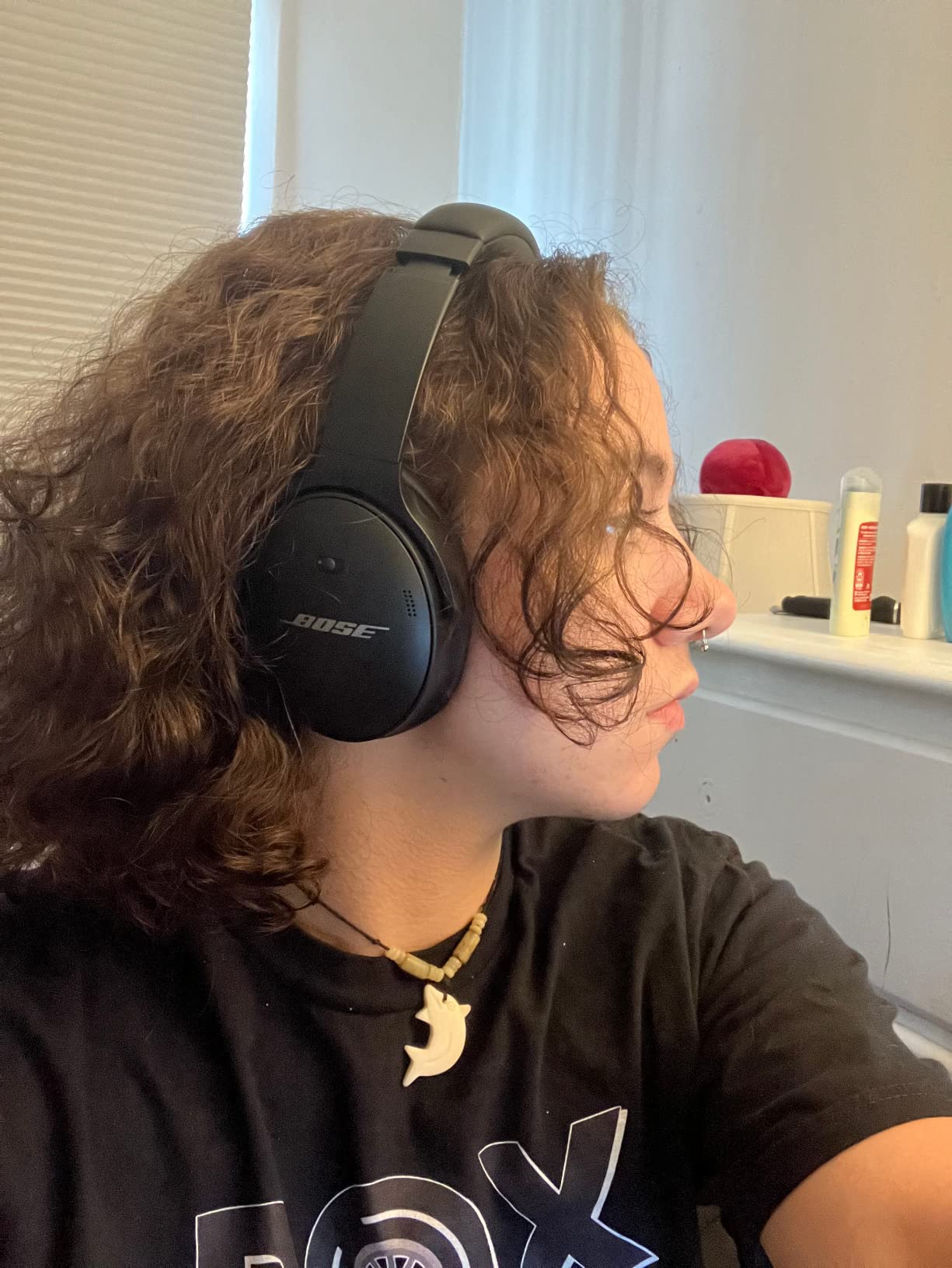 Bose QuietComfort 45 Bluetooth Wireless Noise Cancelling Headphones - Triple Black customer photo 1