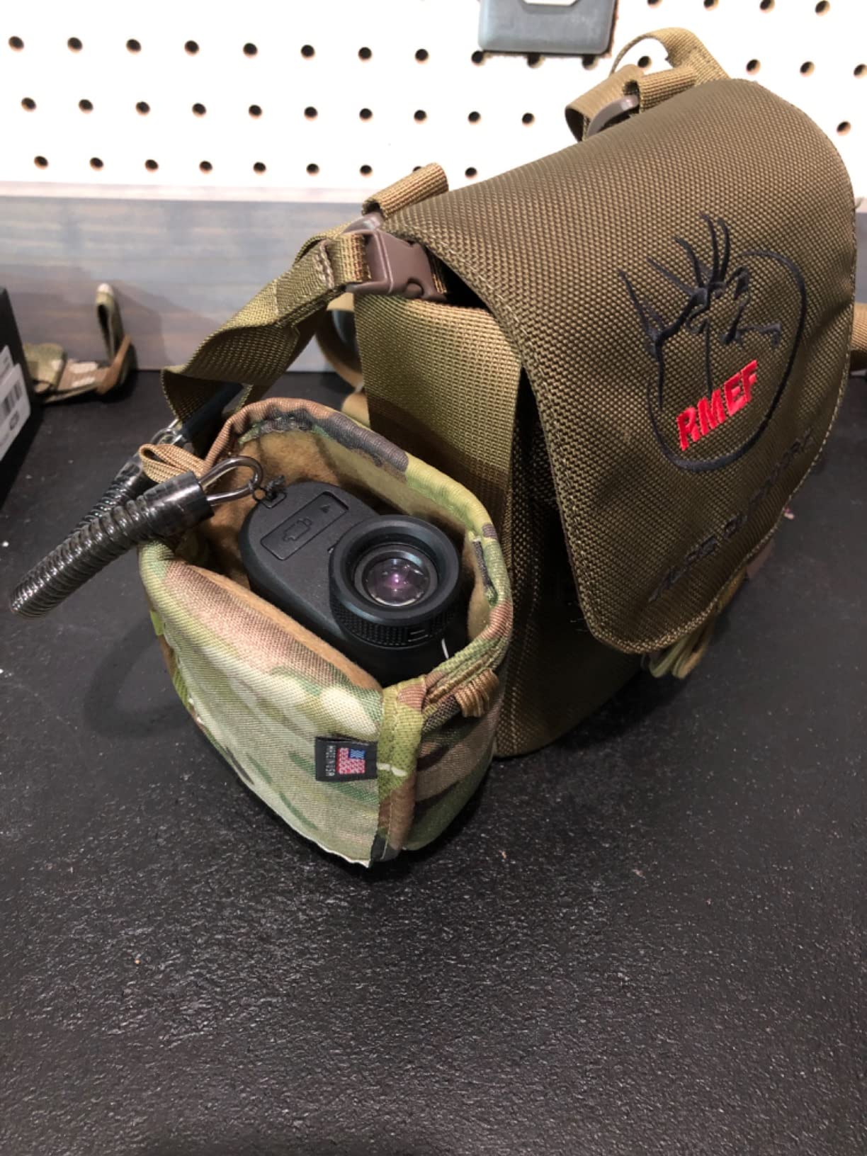 TIDEWE Hunting Rangefinder, Rechargeable Camo Laser Range Finder 700/1000Y customer photo 1