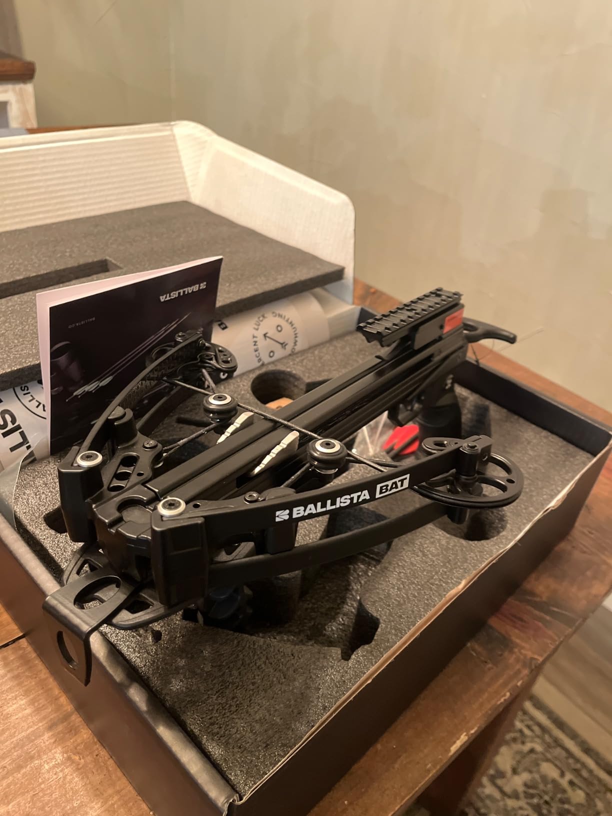 BALLISTA BAT Compound Crossbow for Hunting, Bowfishing and Target, 300 FPS customer photo 1
