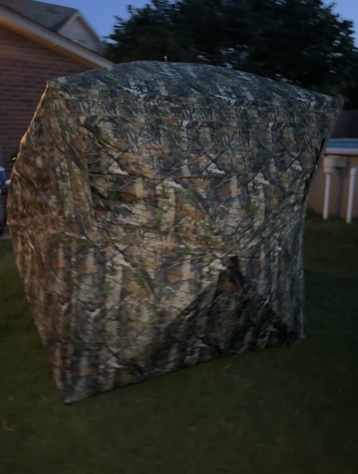 TIDEWE Hunting Blind, 270°/360° See Through Ground Blind customer photo 1