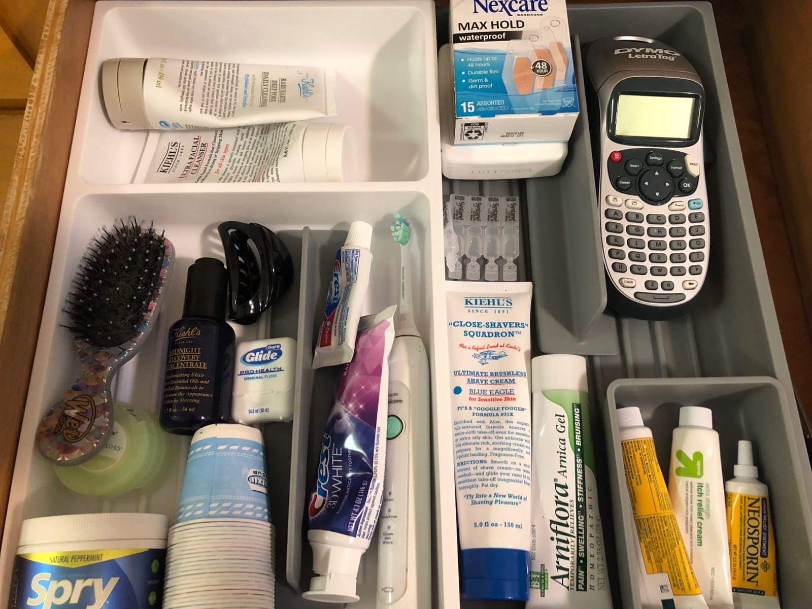 OXO Good Grips Drawer, Large Expandable Kitchen Tool Organizer, White customer photo 1