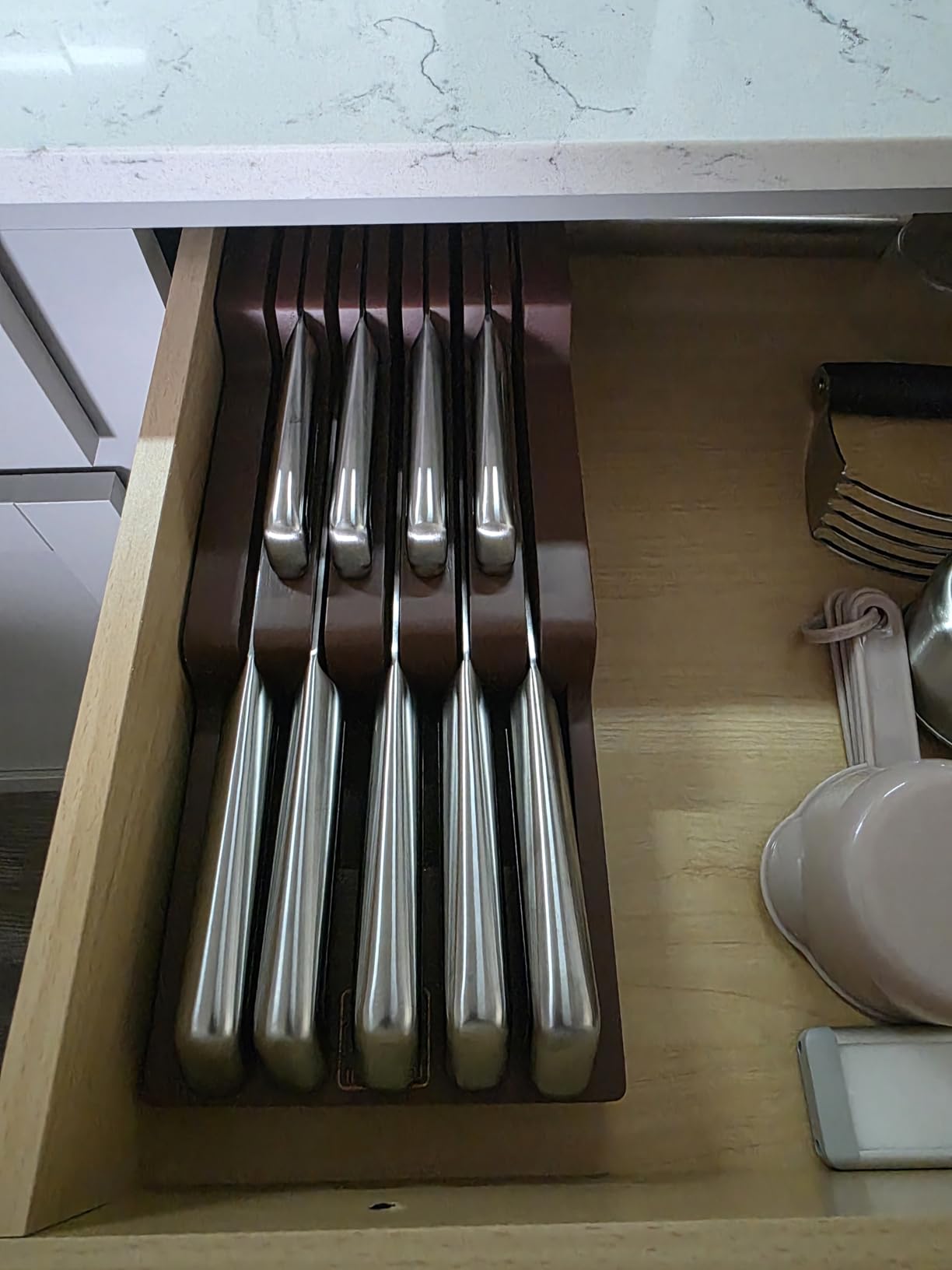 imarku 14 Piece Stainless Steel Knife Set with Build-in Sharpener customer photo 2