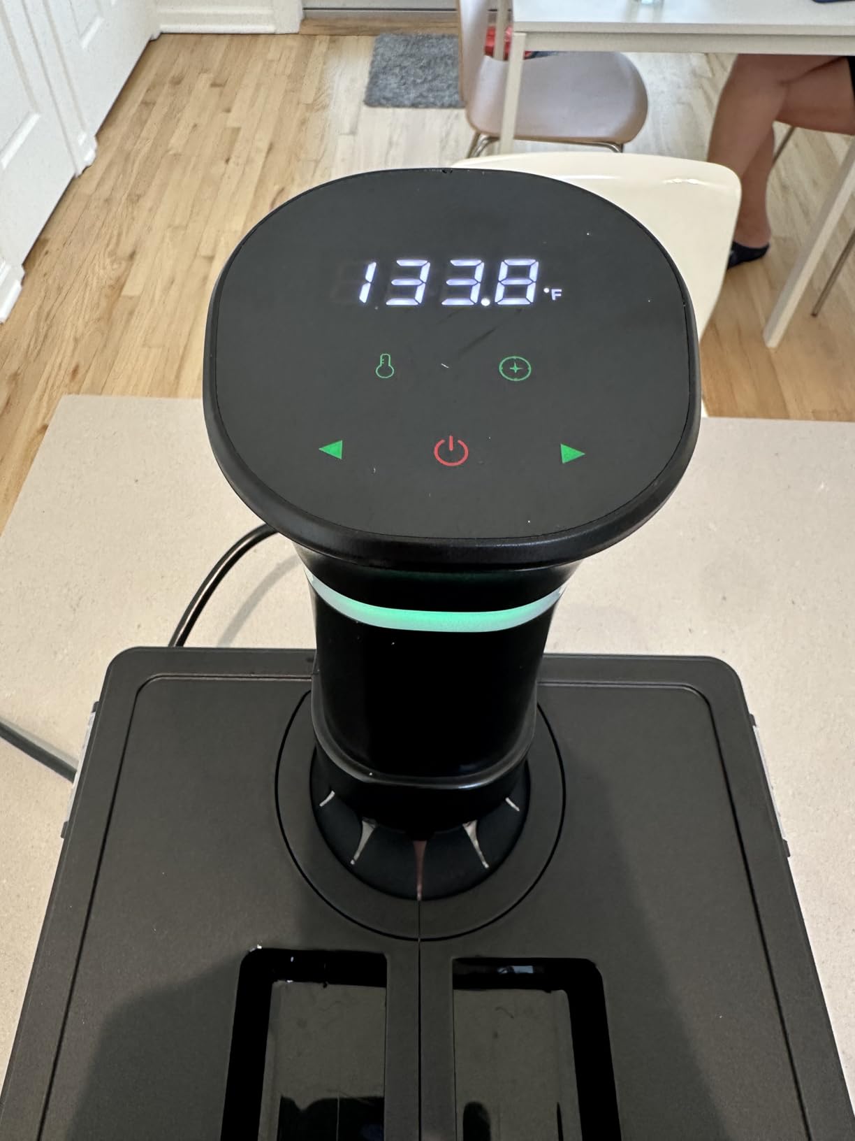 Sous Vide Cooker Machine 1000W Immersion Circulator with Recipe customer photo 1