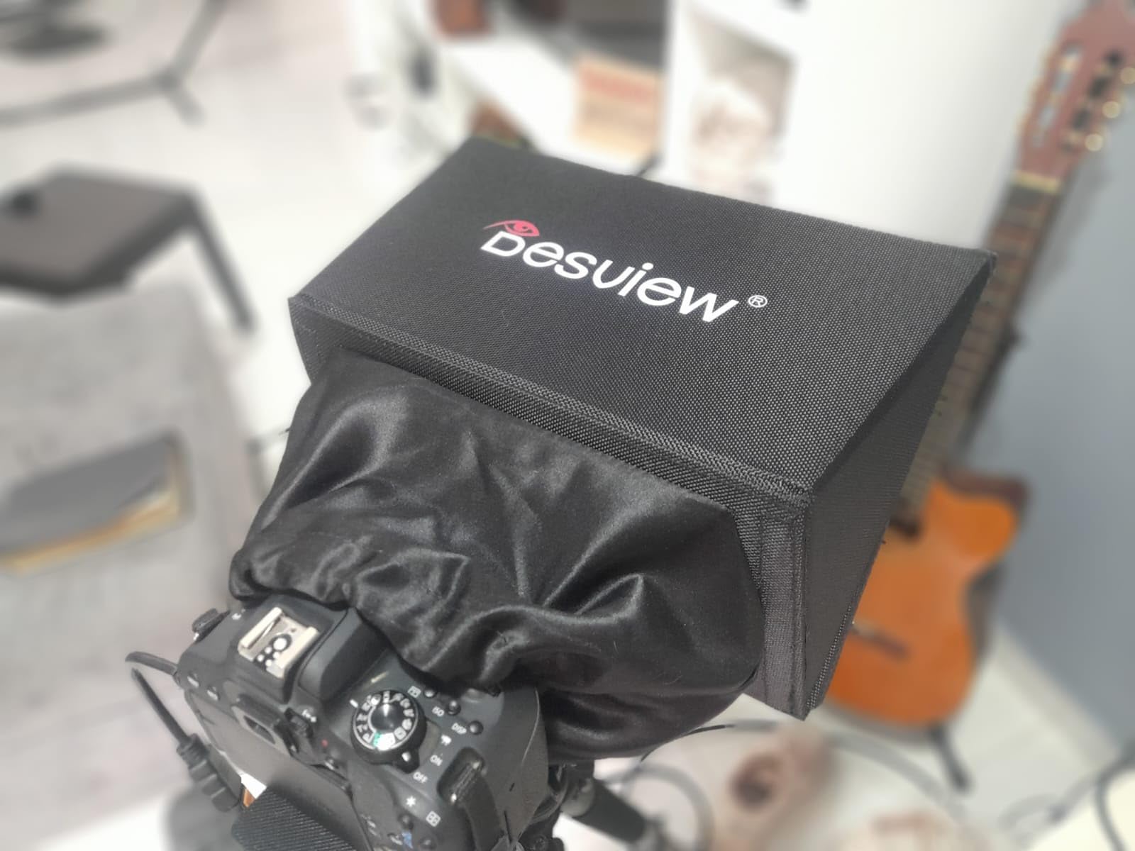 Desview T3 Portable Teleprompter for Camera & Smartphone, Tablet Prompter for iPad up to 10