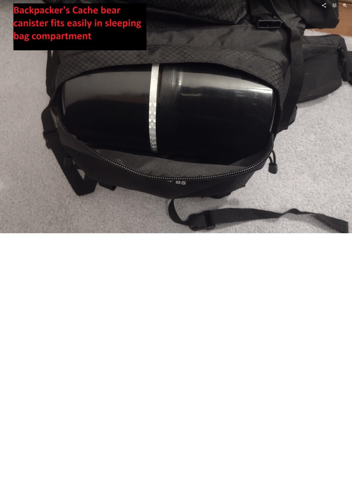 Teton 75L Explorer Internal Frame Backpack for Hiking, Camping, Backpacking, Rain Cover Included, Olive customer photo 1
