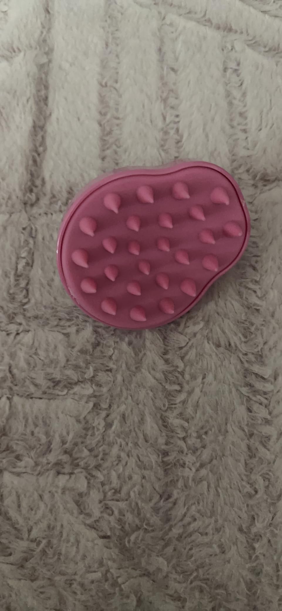 RELAXXO Scalp Massager Hair Growth – Exfoliator & Hair Scrubber for Scalp, Soft Bristles for Dandruff & Soothing Comfort, Shampoo Brush, Wet & Dry Use, Pink customer photo 2