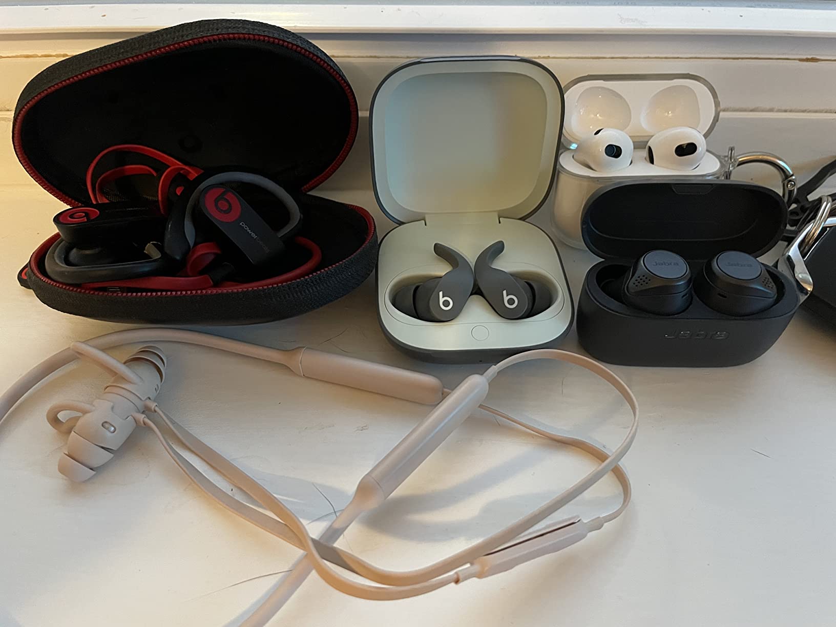 Beats Fit Pro (1st Gen) - True Wireless Noise Cancelling Earbuds - Active Noise Cancelling - Sweat Resistant Earphones, Compatible with Apple & Android, Class 1 Bluetooth® - Sage Gray customer photo 2