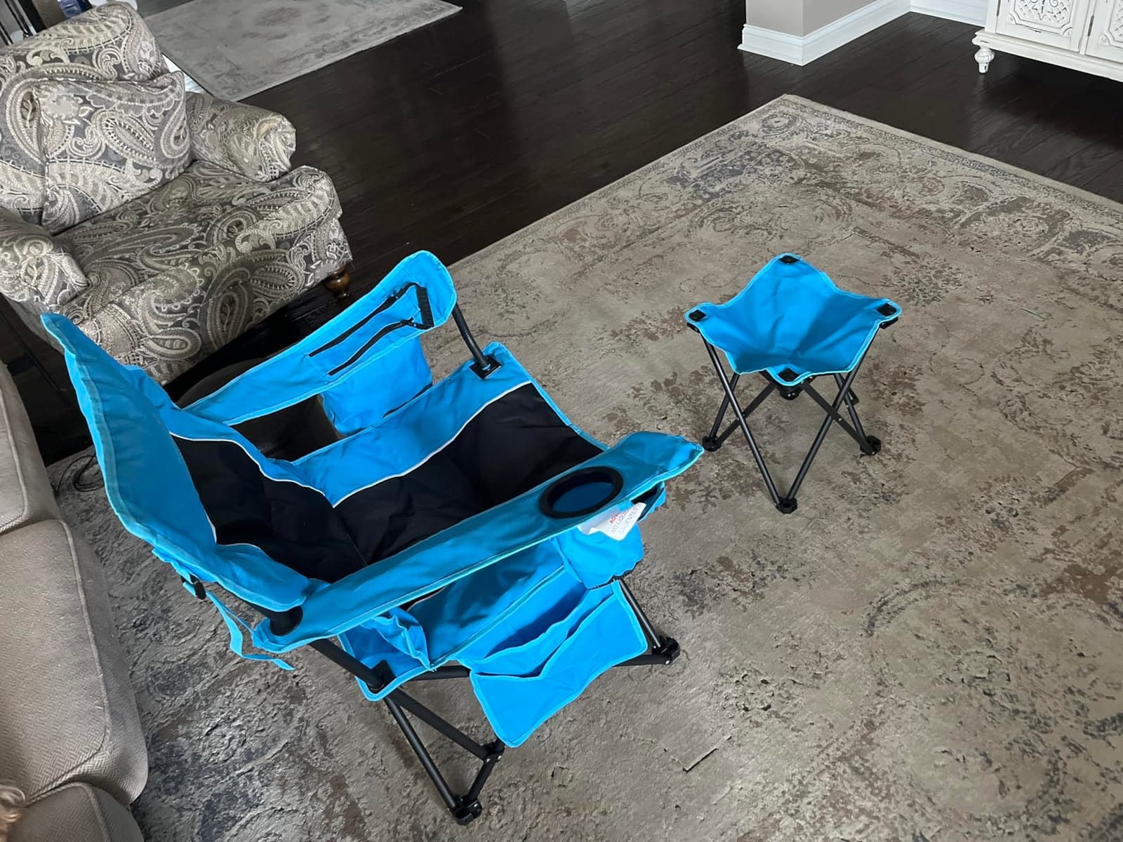 FAIR WIND Fully Padded Oversized Camping Chair Heavy Duty Lawn Chair customer photo 2