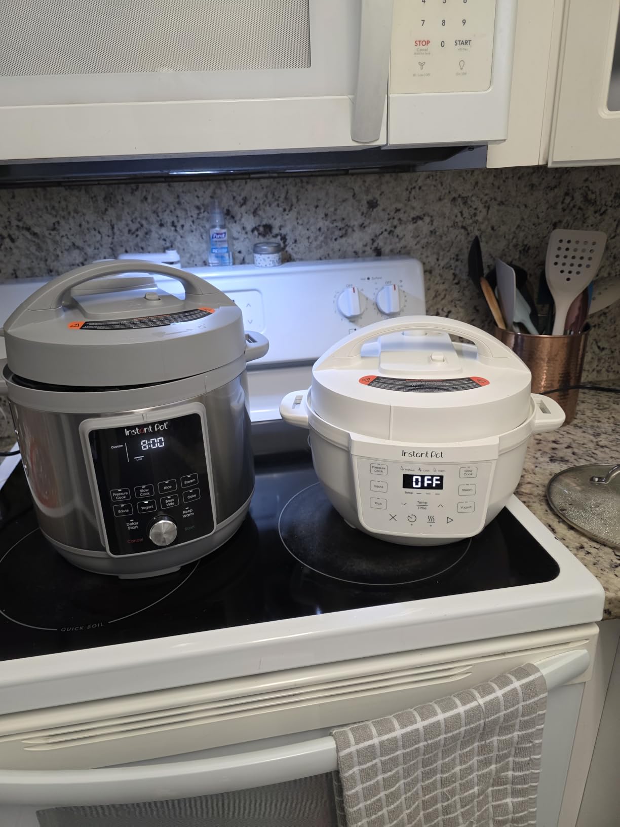 Instant Pot, 6-Quart Whisper Quiet 9-in-1 Electric Pressure Cooker, Slow Rice Steamer, Sauté, Yogurt Maker, Warmer & Sterilizer, Free App with 800+ Recipes, Stainless Steel customer photo 1