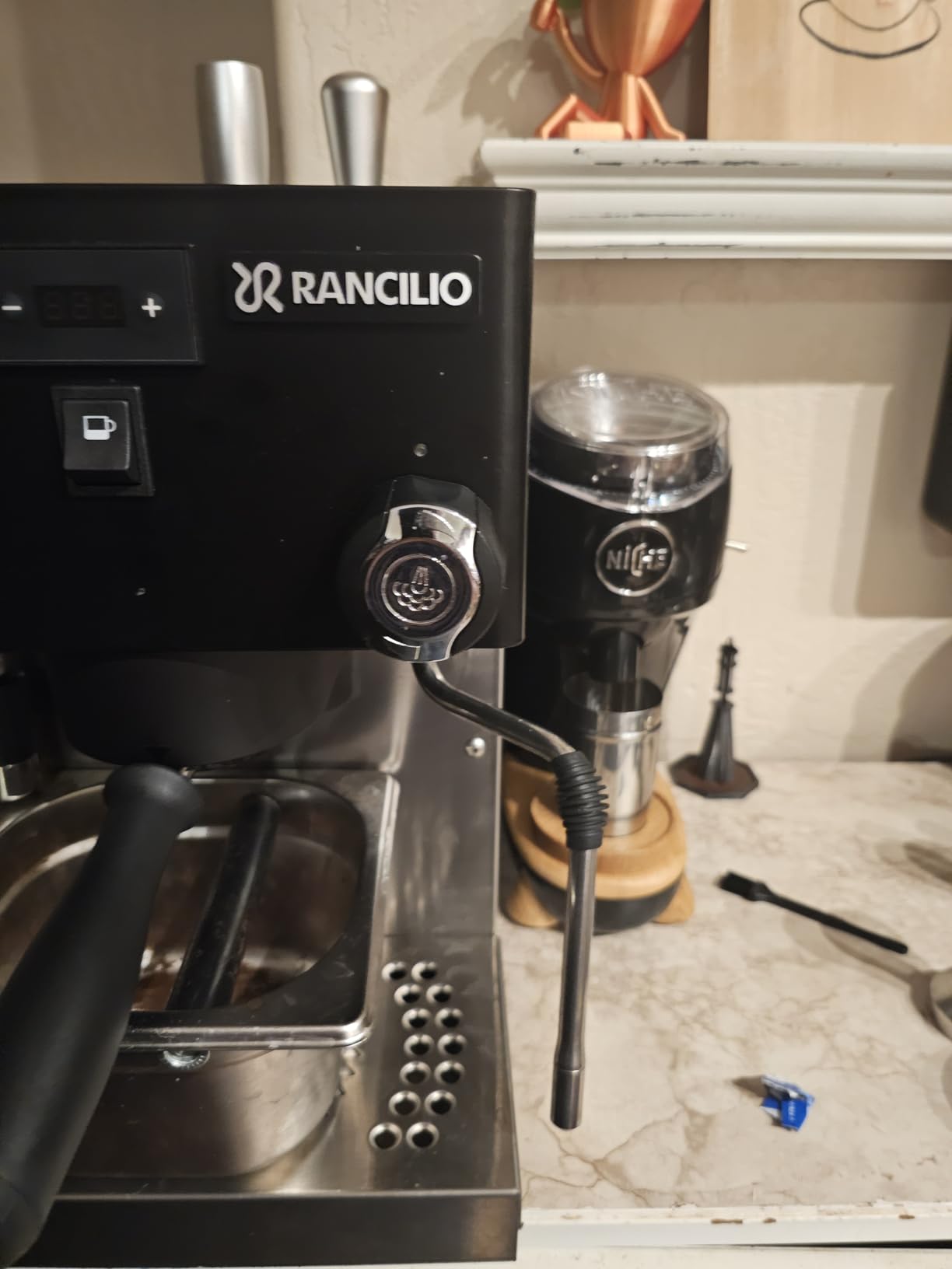 Rancilio Silvia Pro X Espresso Machine, Black customer photo 1