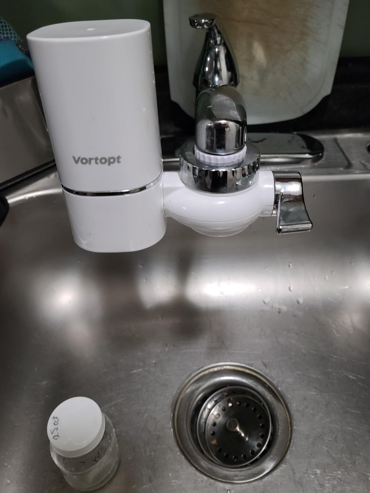 Vortopt Faucet Water Filter for Sink, T1 Rapid Flow, NSF Certified. customer photo 2