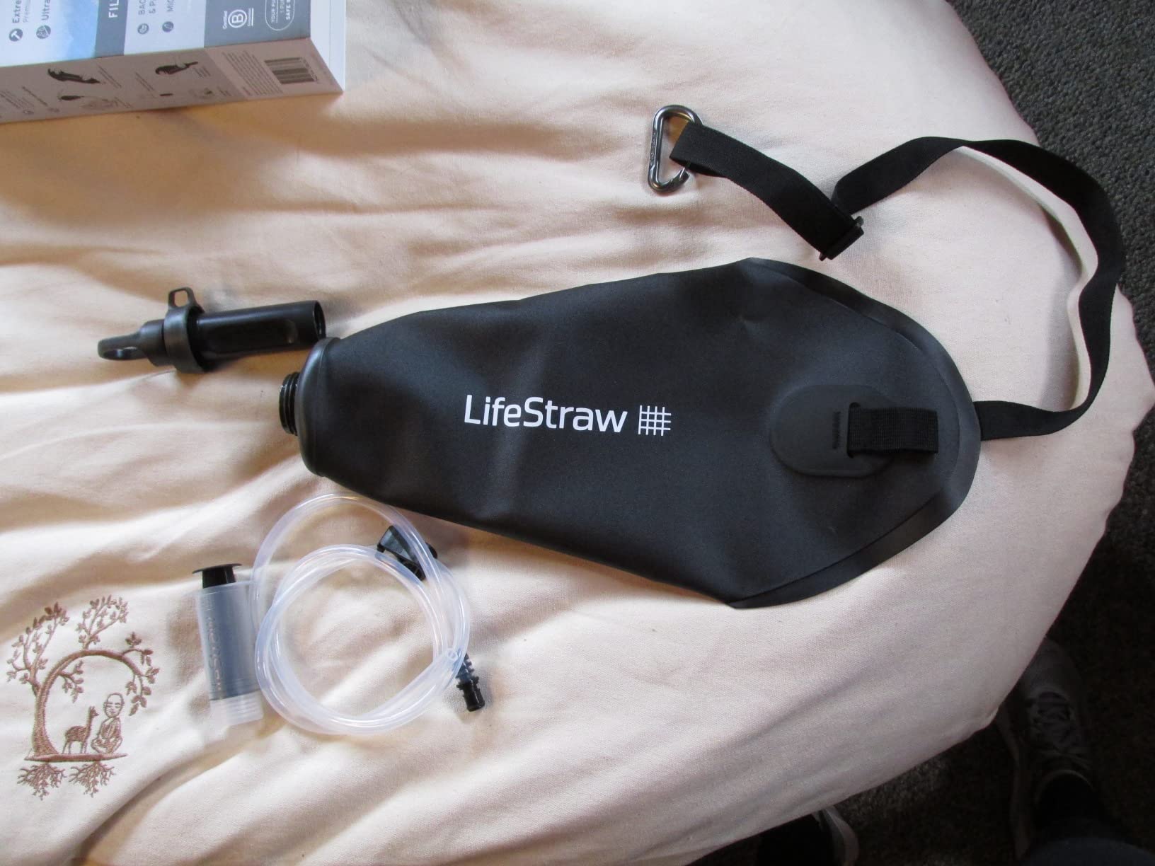LifeStraw Peak Compact Gravity Water Filter, 3 L, Dark Mountain Gray customer photo 2