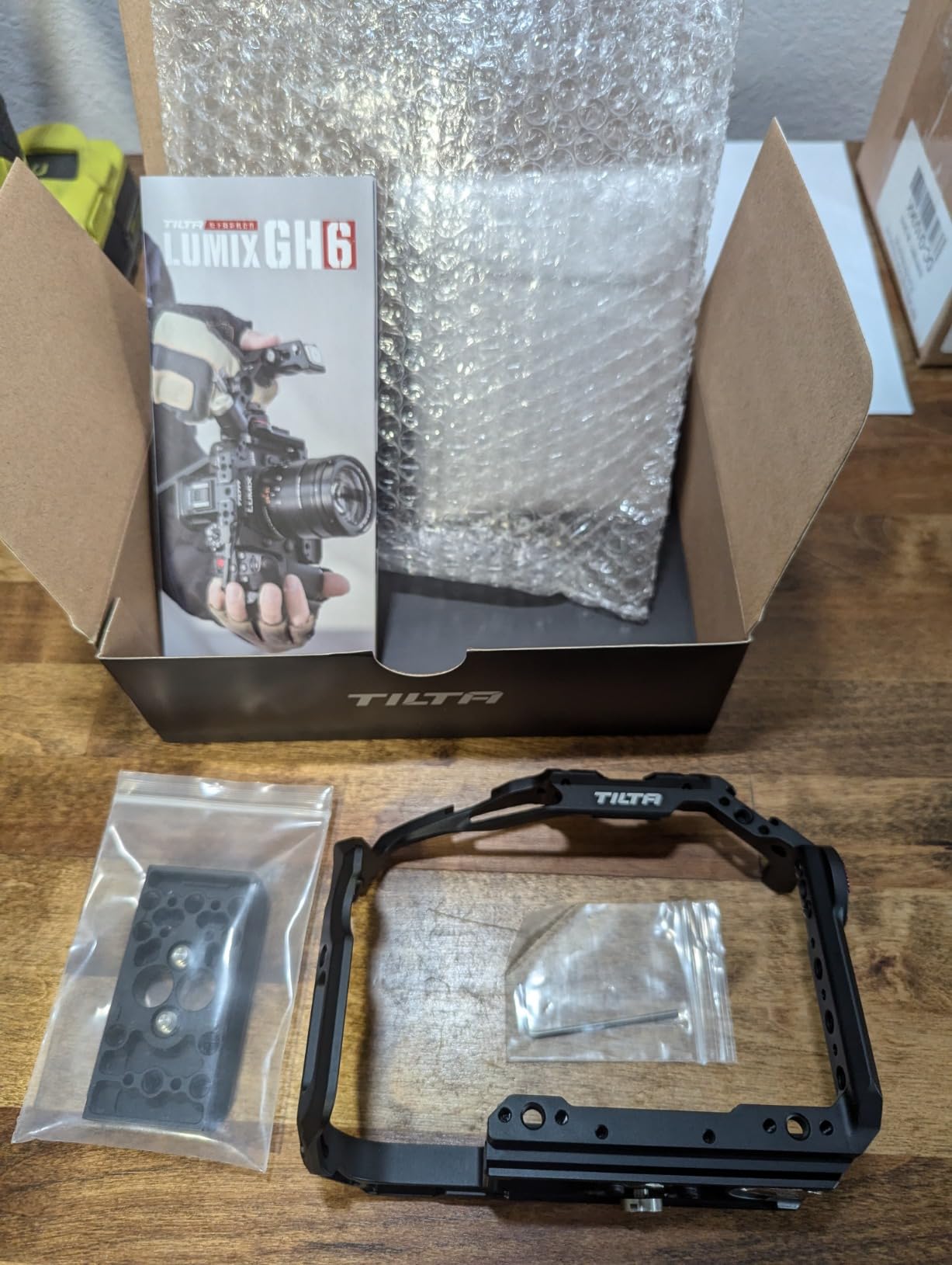 Tilta Full Camera Cage for Panasonic Lumix GH6, Black customer photo 1