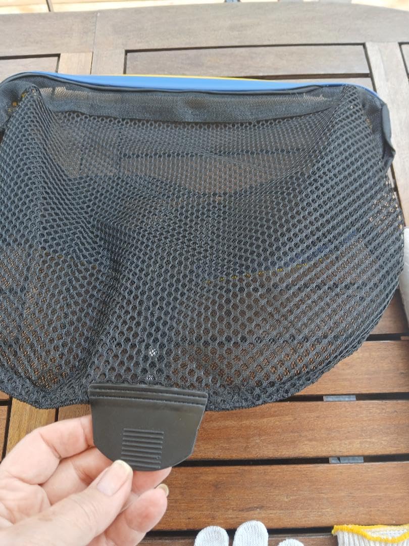 Poolvio Pool Deep Skimmer Net with 3ft - 10ft 1.0mm Thick Adjustable Aluminum Pole & Fine Mesh Bag Leaf Skimmer Rake Net for Above Ground & Inground Swimming Pools, Removes All Debris customer photo 2