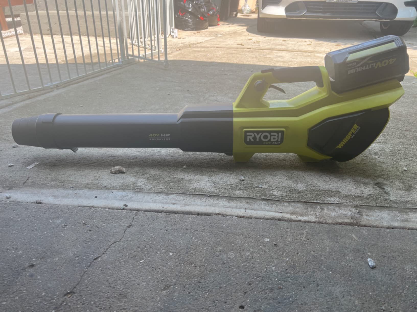 Ryobi 40V Whisper HP Brushless 190 MPH 730 CFM Cordless Battery Jet Fan Leaf Blower (Tool Only- Battery and Charger NOT Included) customer photo 2