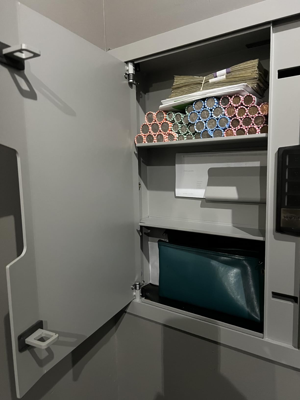 SnapSafe in Wall Gun Safe and Money Safe - Hidden Safe Provides Security for Your Firearms & Valuables, Keypad Entry customer photo 1