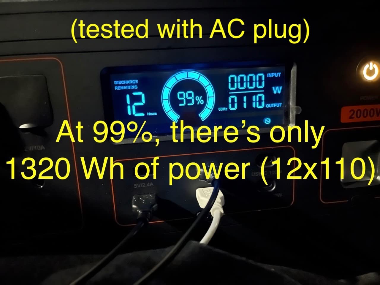 GRECELL Portable Power Station 330W, 230.88Wh Solar Generator customer photo 2