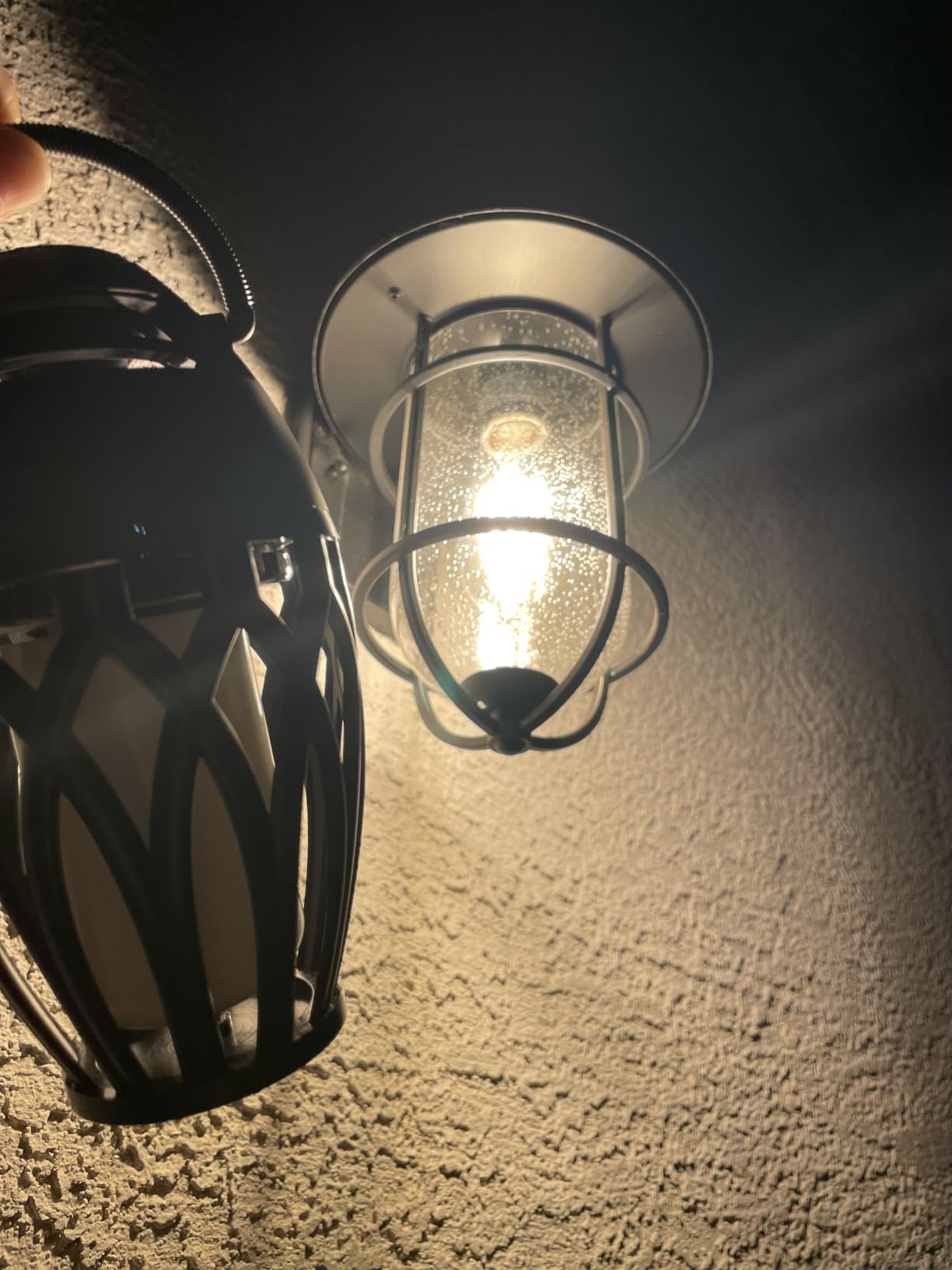 2 Pack Outdoor Bluetooth Speakers with Flame Flickers Light IPX5 Waterproof customer photo 1