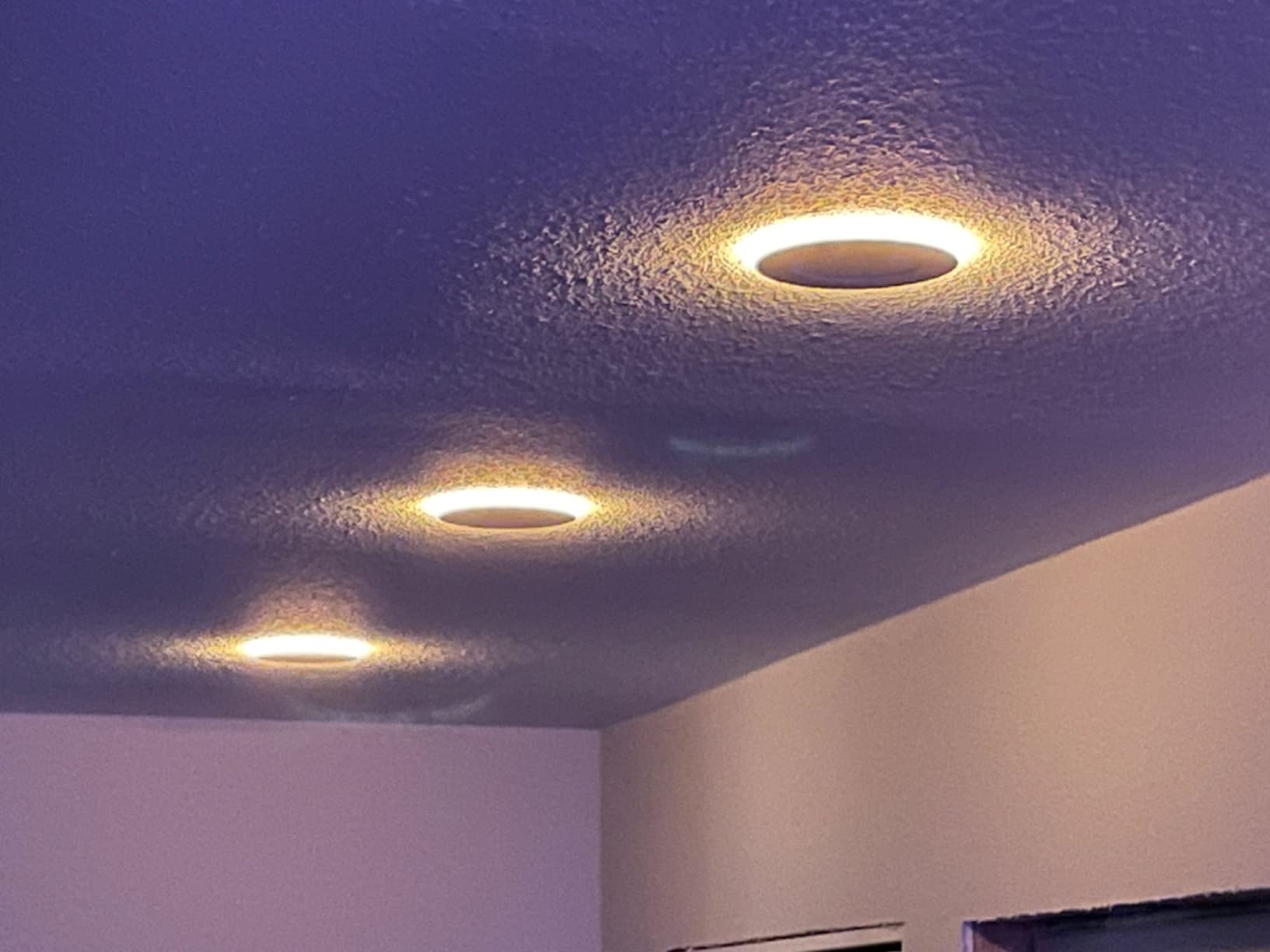 Amico 12 Pack 6 Inch 5CCT LED Recessed Ceiling Light with Night Light, 2700K/3000K/3500K/4000K/5000K Selectable Ultra-Thin Lighting, 12W=110W, 1100LM, Dimmable Canless Wafer Downlight ETL&FCC customer photo 1