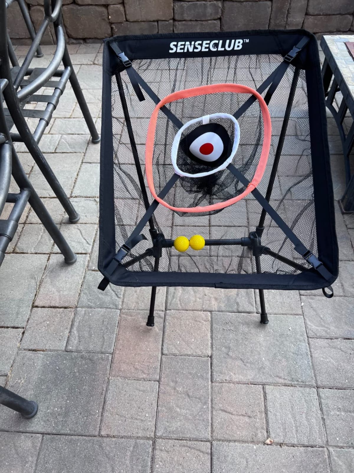 SENSECLUB Foldable Chipping Net with Mat & Balls, Indoor Golf Practice Chipping Target, Backyard Golf Game & Gifts customer photo 2