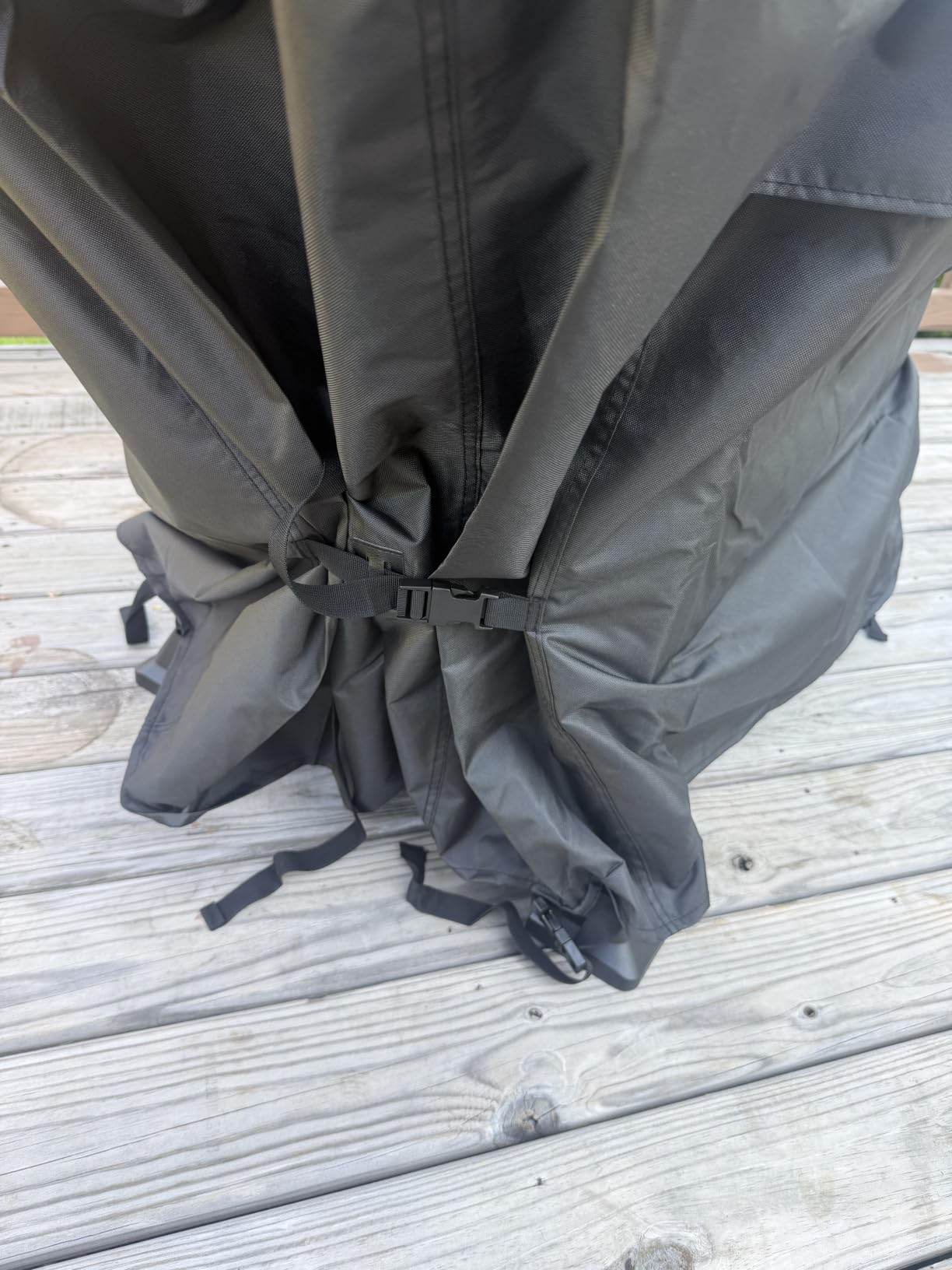 NettyPro Grill Cover for Outdoor Grill 60 Inch Waterproof Heavy Duty, Black customer photo 1