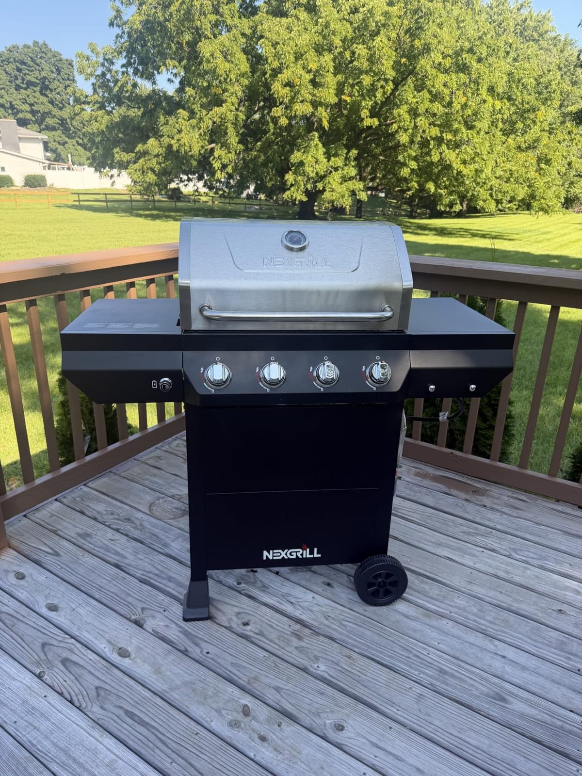 NettyPro Grill Cover for Outdoor Grill 60 Inch Waterproof Heavy Duty, Black customer photo 2