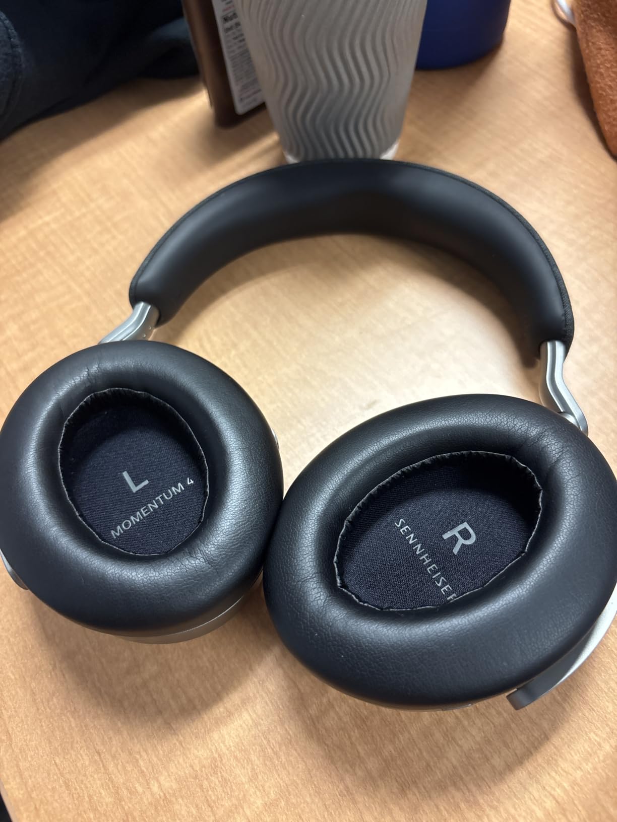 Sennheiser Momentum 4 Wireless Headphones, ANC, 60 Hr Battery, White customer photo 2