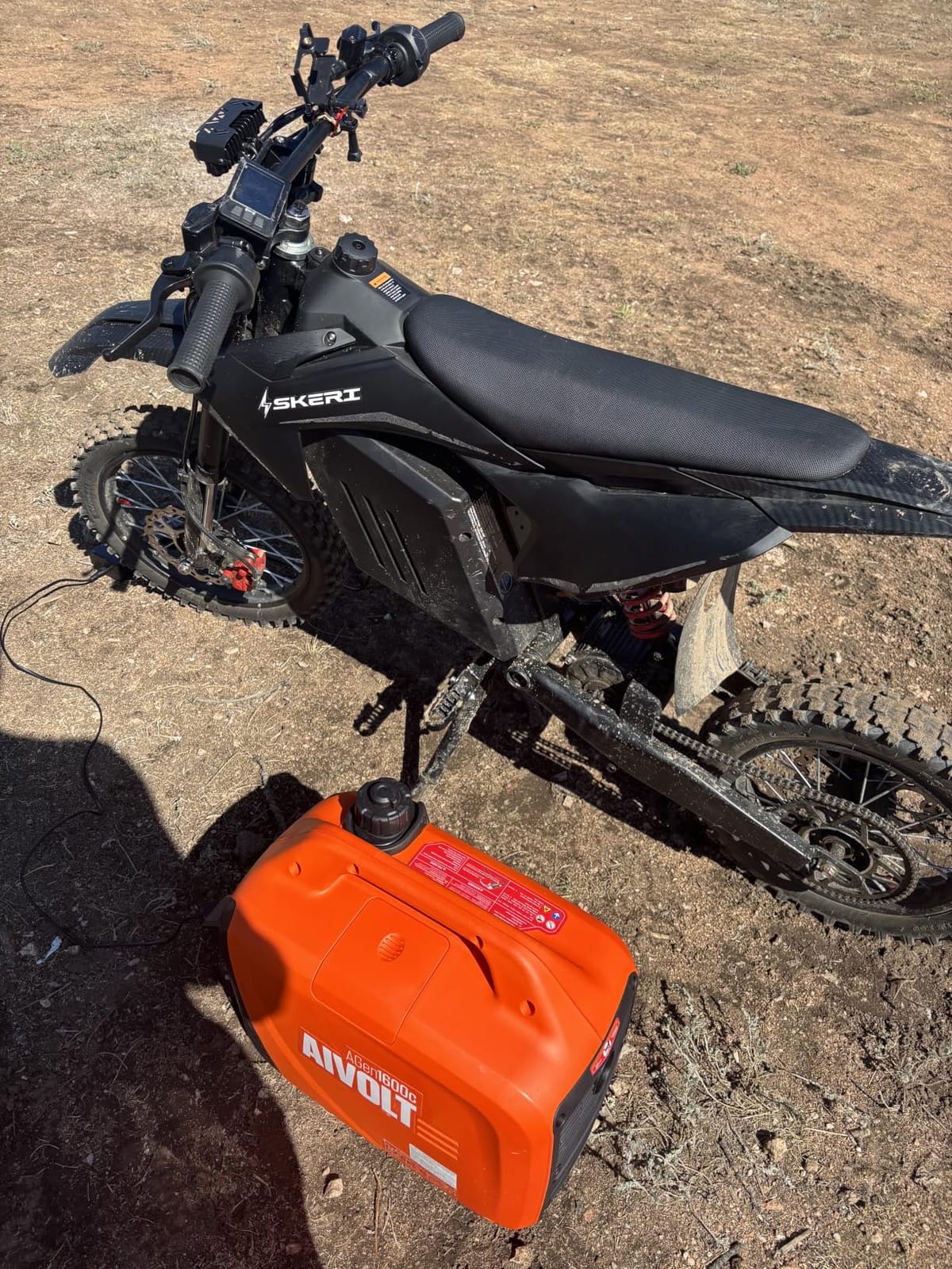 AIVOLT 1600W Super Quiet Inverter Generator 28lbs Portable for Camping customer photo 1