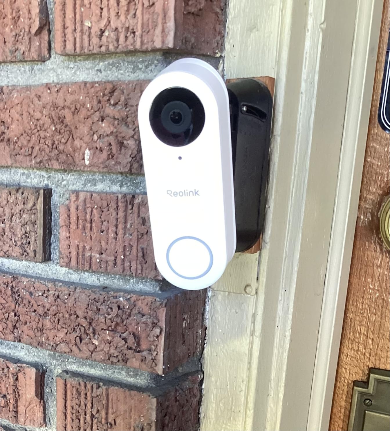 REOLINK Video Doorbell WiFi 2K Wired Camera, 4:3 Wide View Outdoor Camera customer photo 1