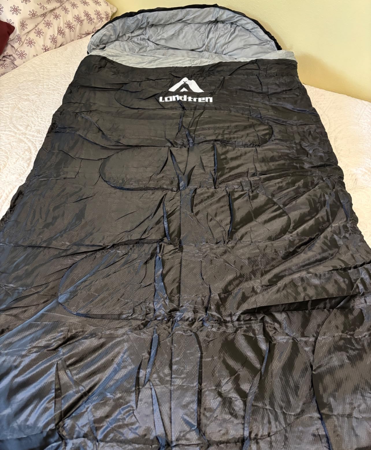 LONDTREN Large 0 Degree Sleeping Bags for Adults Cold Weather Sleeping Bag Camping Winter Below Zero 20 15 Flannel Big and Tall XXL customer photo 2
