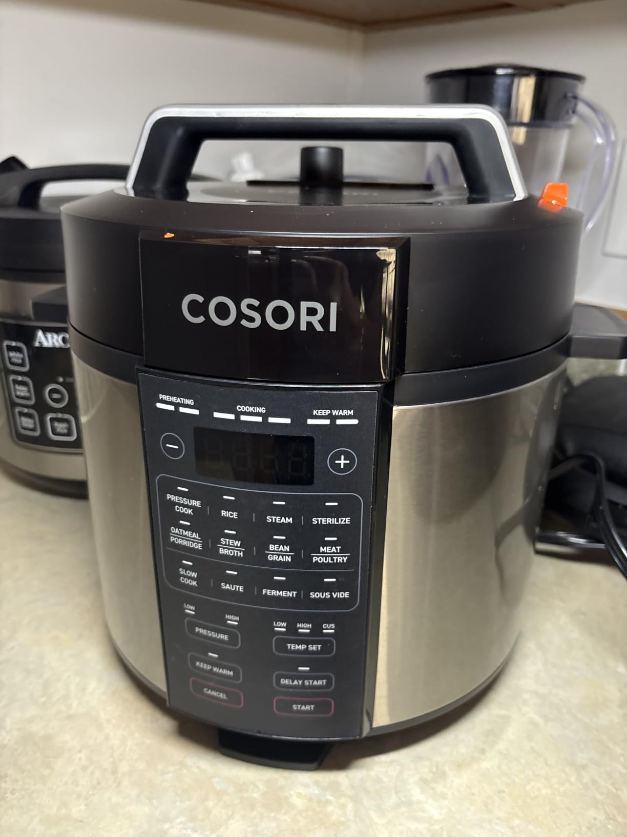 Cosori Pressure Cooker 6QT, 9-in-1, Ceramic Coating Pot, 12 Safety Features customer photo 1