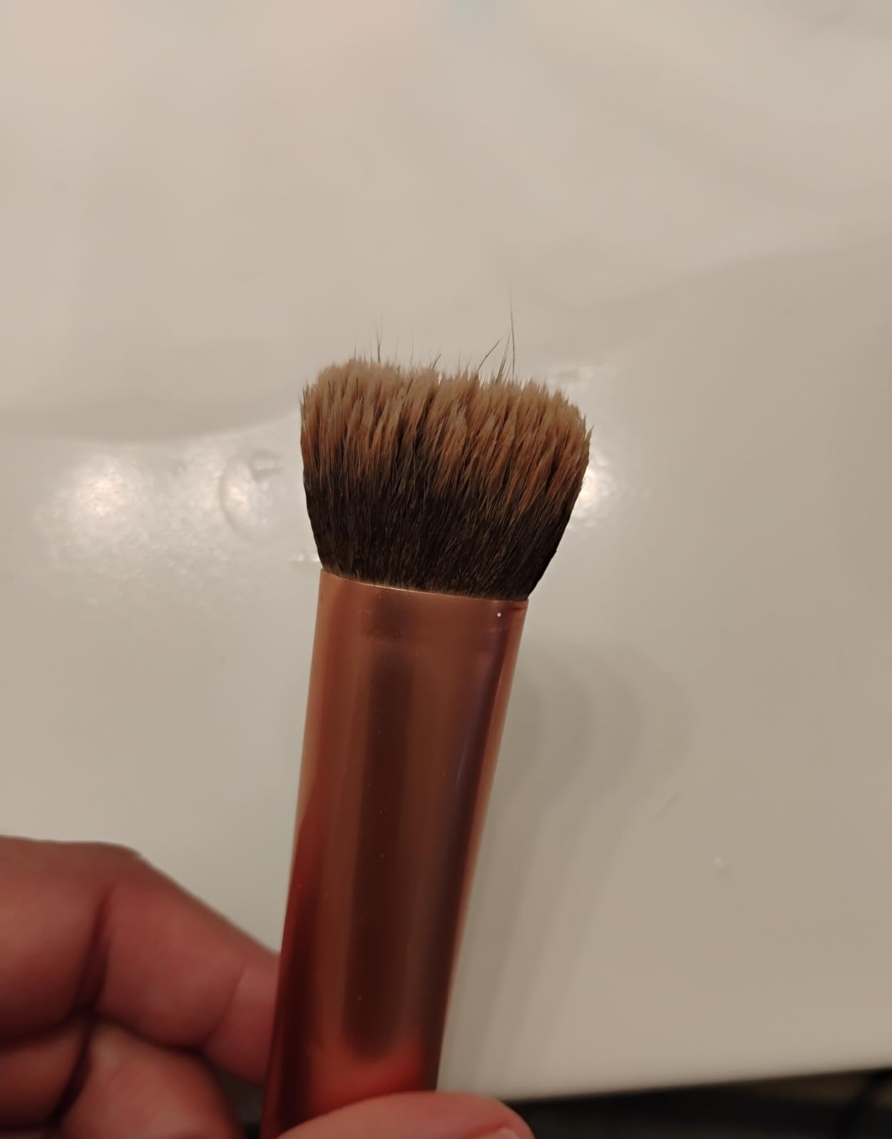 Alyfini Makeup Brush Cleaner Machine-Professional Electric Make up Brushes Cleaner Cleanser Solution for Kabuki Foundation Liquid Powder Face Makeup Self Tanner Brush,Gifts for Women Stocking Stuffers customer photo 1