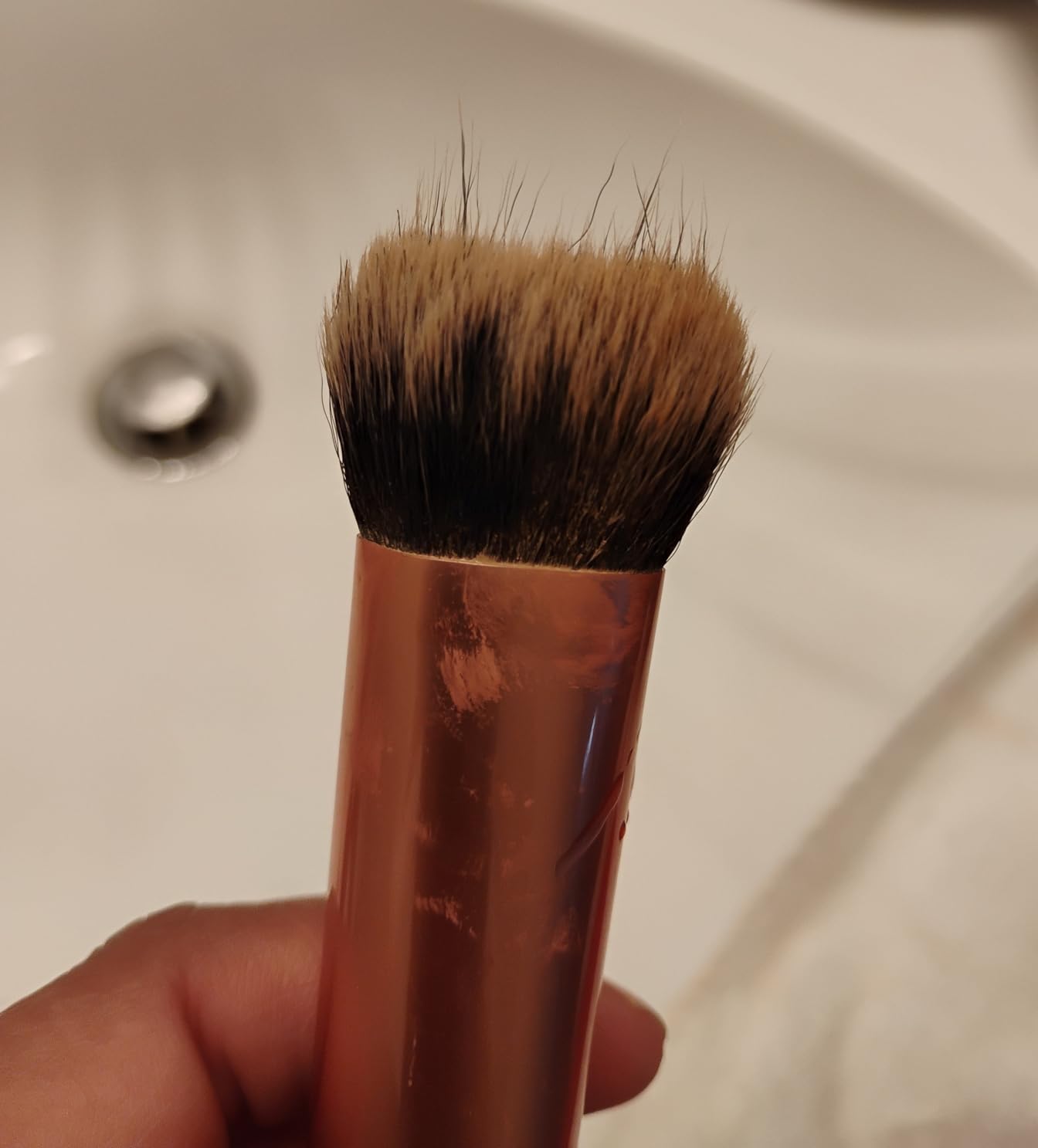 Alyfini Makeup Brush Cleaner Machine-Professional Electric Make up Brushes Cleaner Cleanser Solution for Kabuki Foundation Liquid Powder Face Makeup Self Tanner Brush,Gifts for Women Stocking Stuffers customer photo 2