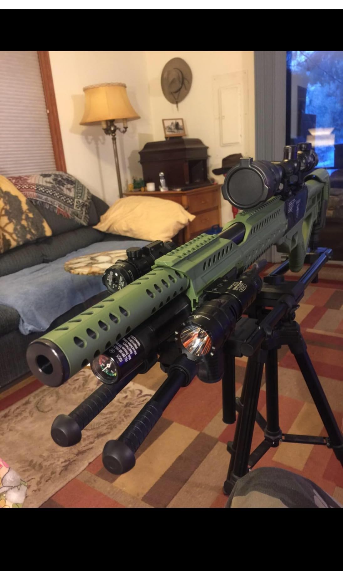 Trakiom Shooting Tripod Hunting Rest Rifle Gun Crossbow Tripod Stick customer photo 1