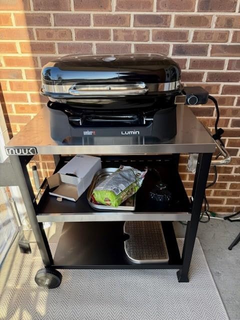 Weber® Lumin Compact Portable Grill, Electric Grill, Outdoor Grill, Black customer photo 2