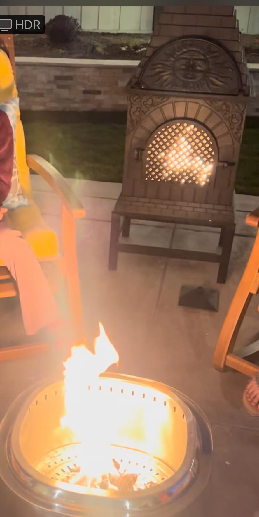 The Blue Rooster Casita Grill Chiminea Outdoor Fireplace Wood Burning Firepit and Pizza Oven customer photo 2