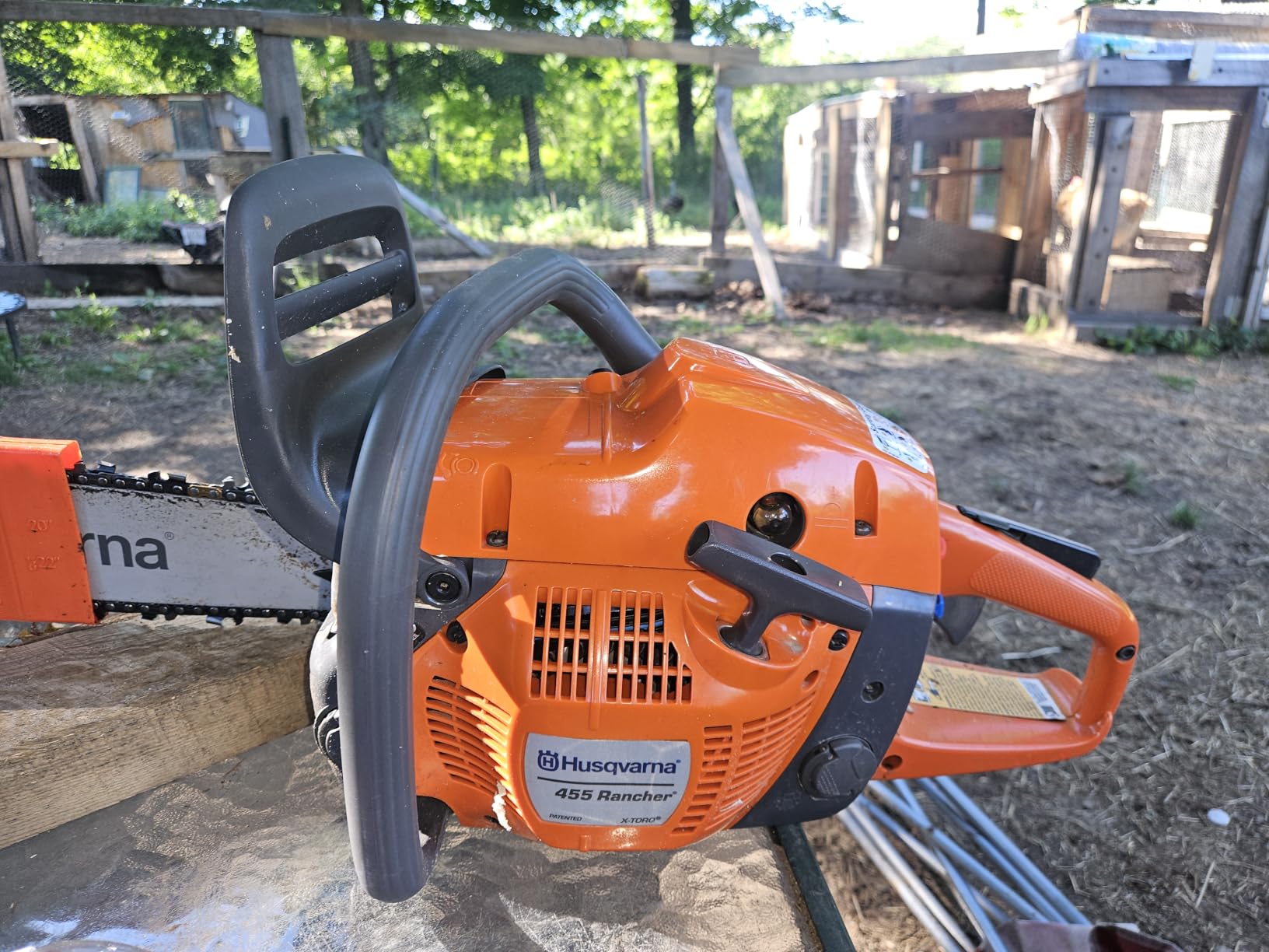 Husqvarna 455 Rancher Gas Chainsaw, 20 inch, 55-cc 3.5-HP customer photo 1