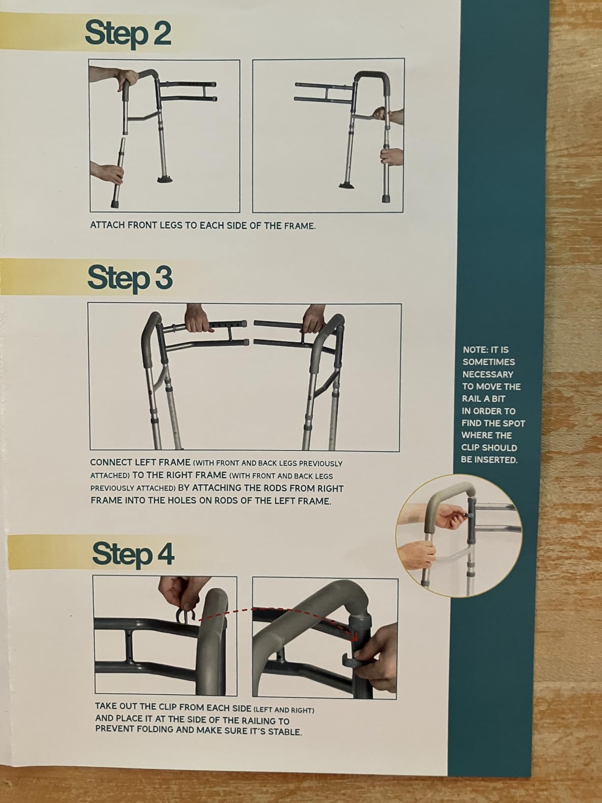 Toilet Safety Rails for Seniors Adjustable Detachable Fits Most Toilets customer photo 1