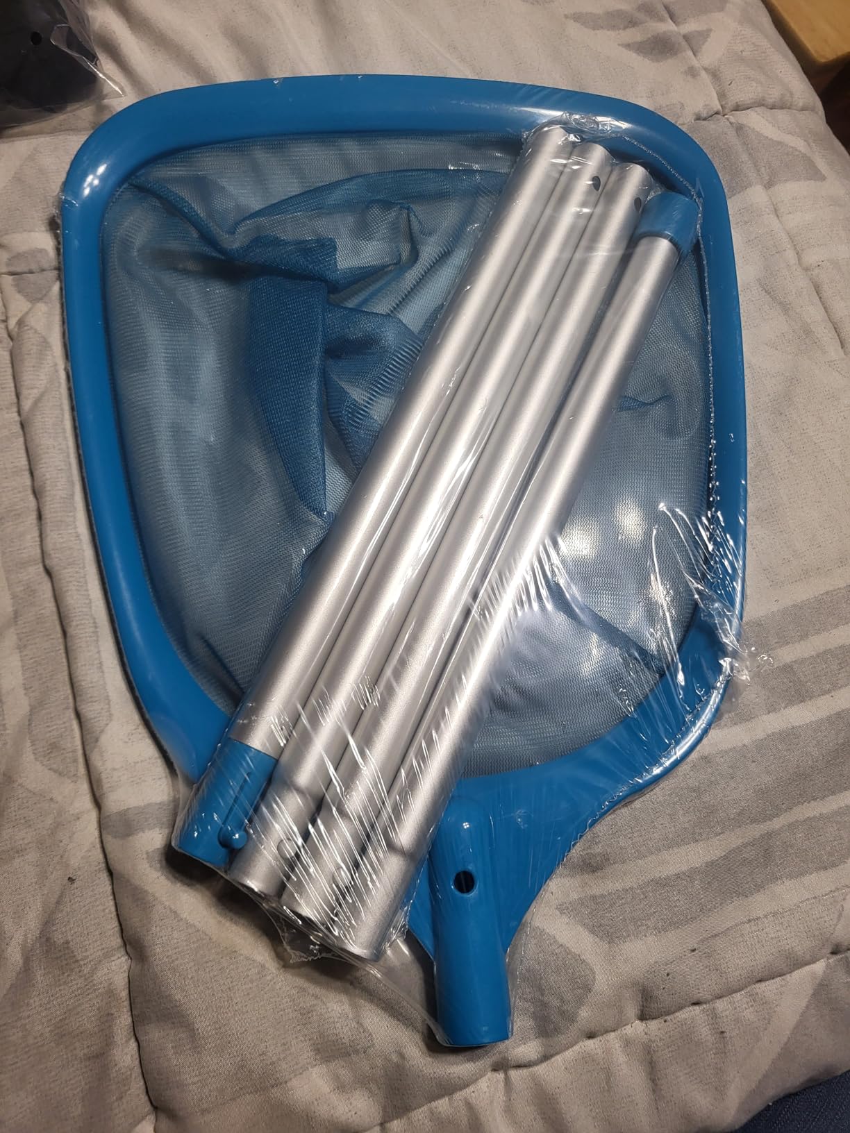 U.S. Pool Supply 11.5 Foot Swimming Pool Leaf Skimmer Net with Telescopic customer photo 2