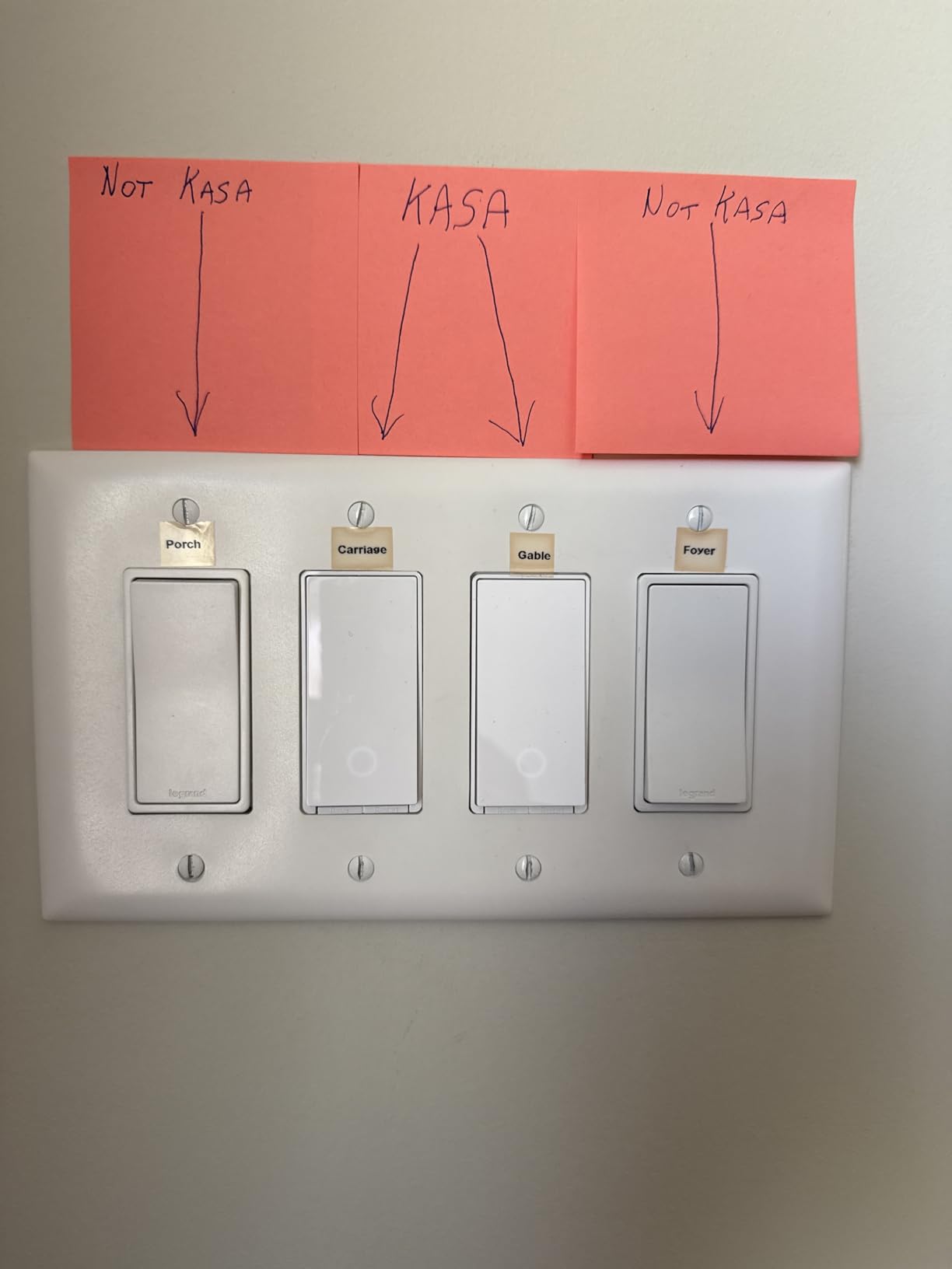 Kasa Apple HomeKit Smart Light Switch KS200P3, Single Pole customer photo 2
