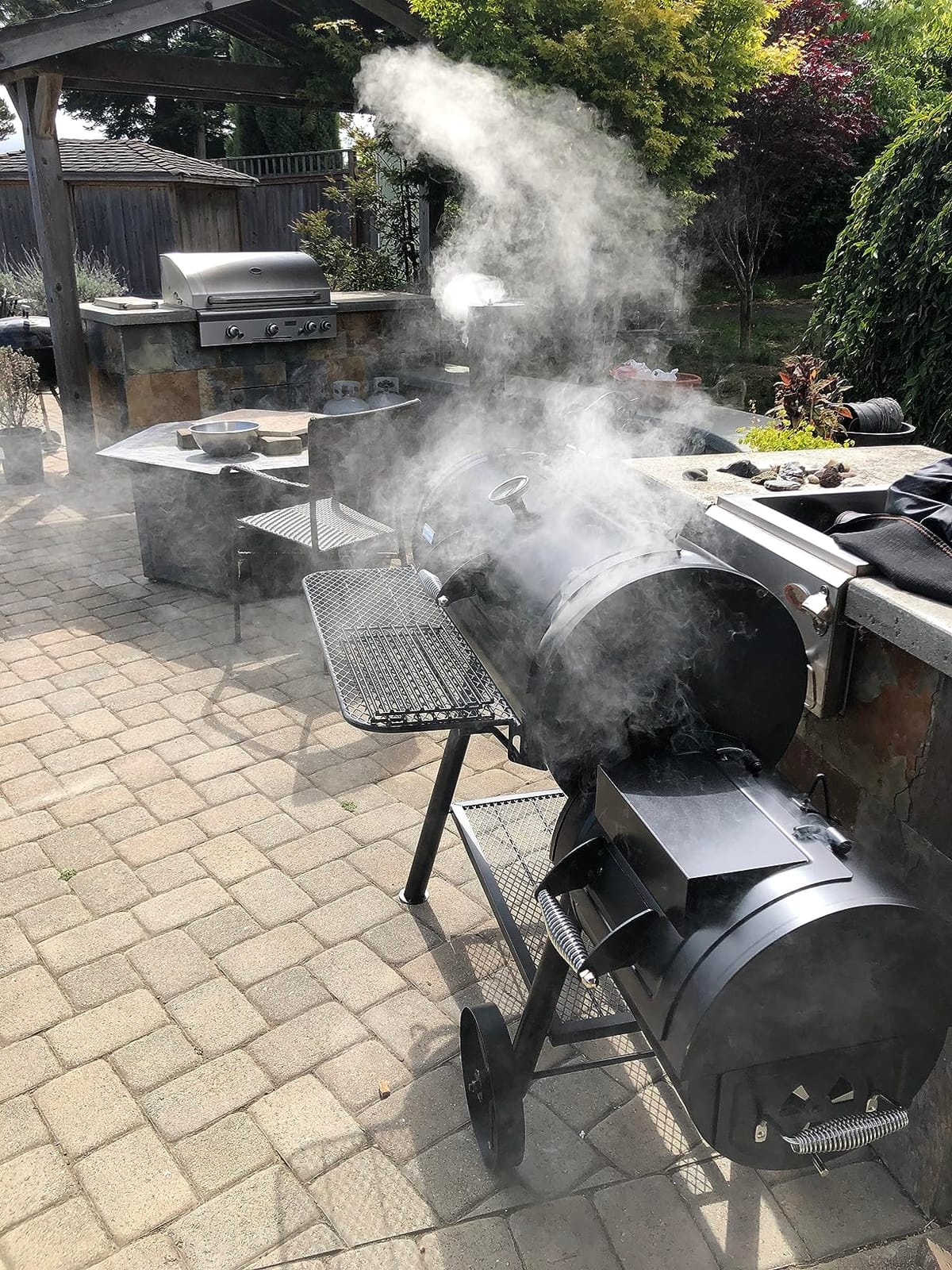 Sophia & William Charcoal Grills with Smoker Large 941 SQ.IN. Cooking Area customer photo 1