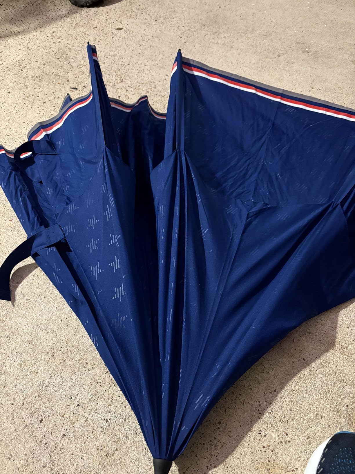 Weatherman Umbrella - Golf Umbrella - Windproof Sports Umbrella Resists Up to 55 MPH Winds - Available in 2 Sizes and 5 Colors customer photo 1