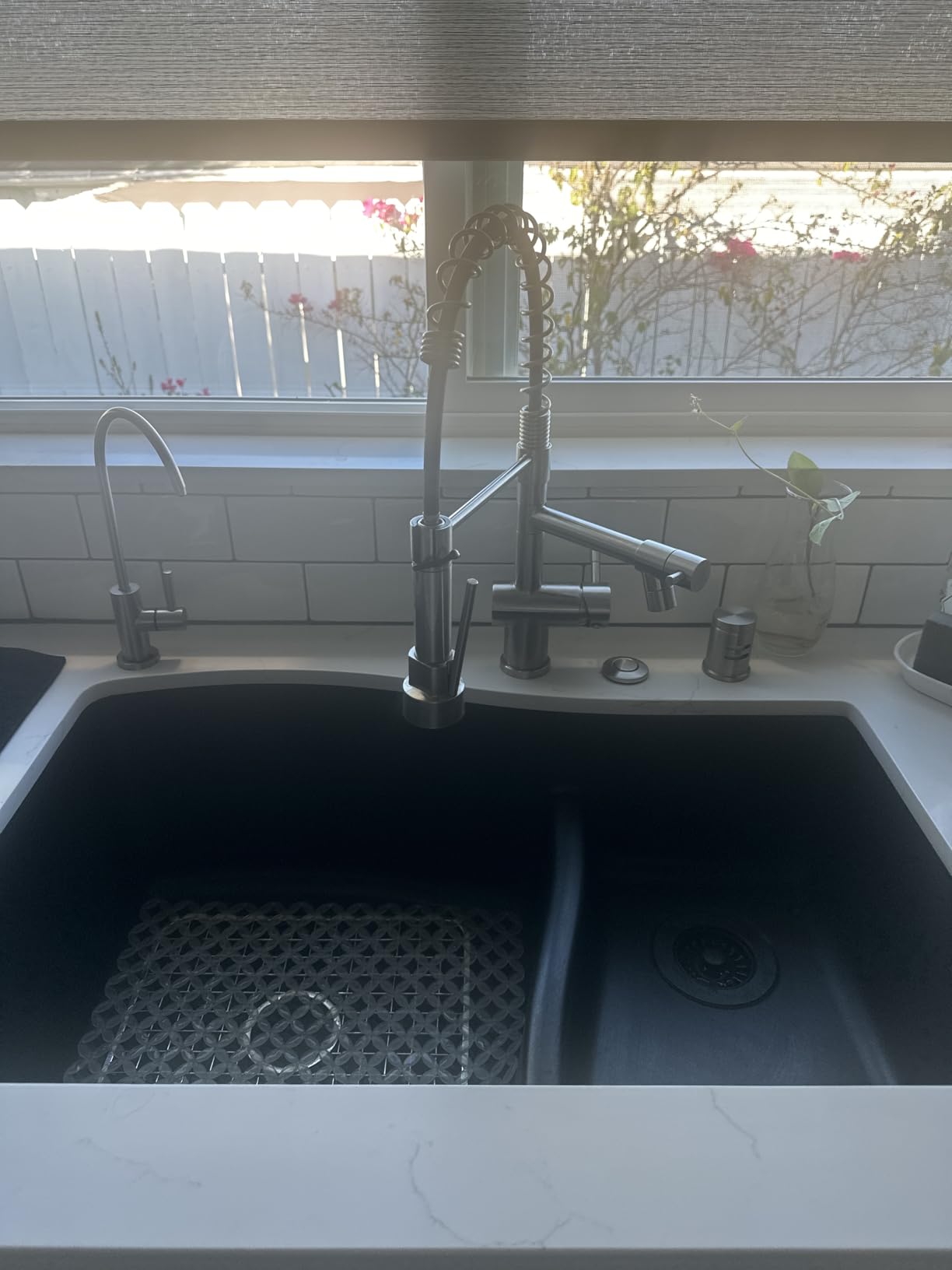 VFAUOSIT Touchless Kitchen Faucet with Pull Down Sprayer, Brushed Nickel customer photo 2