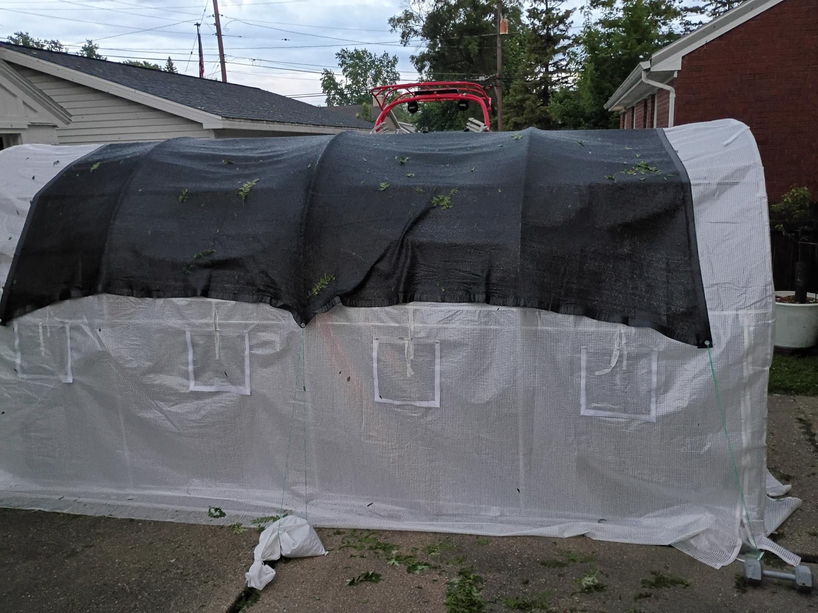 KING BIRD Premium 15x7x7 FT Greenhouse for Outdoors, Large Heavy Duty customer photo 2