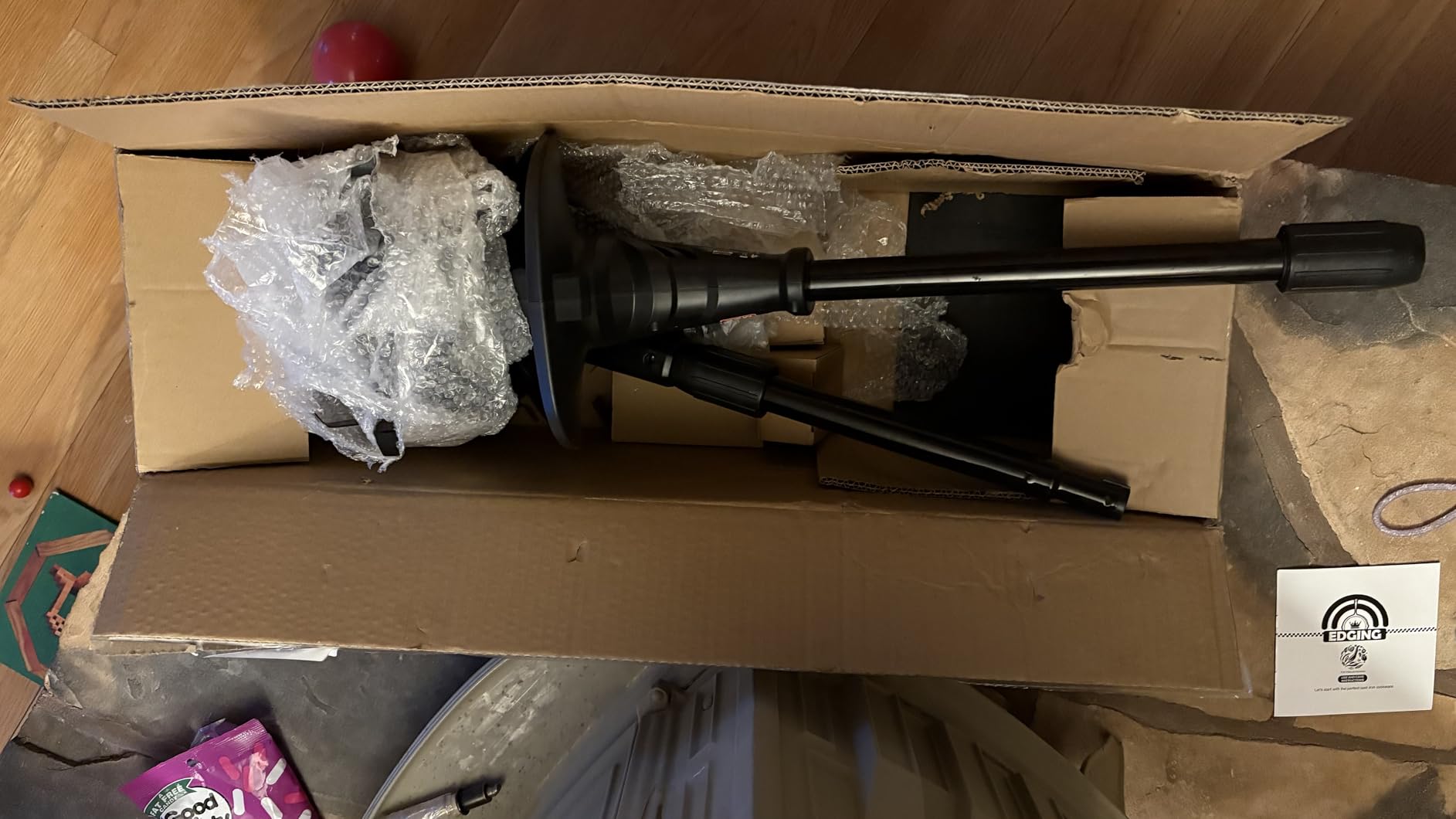 MZK 20V Cordless Tiller Cultivator, 8.5-Inch Steel Tines,360 RPM customer photo 1