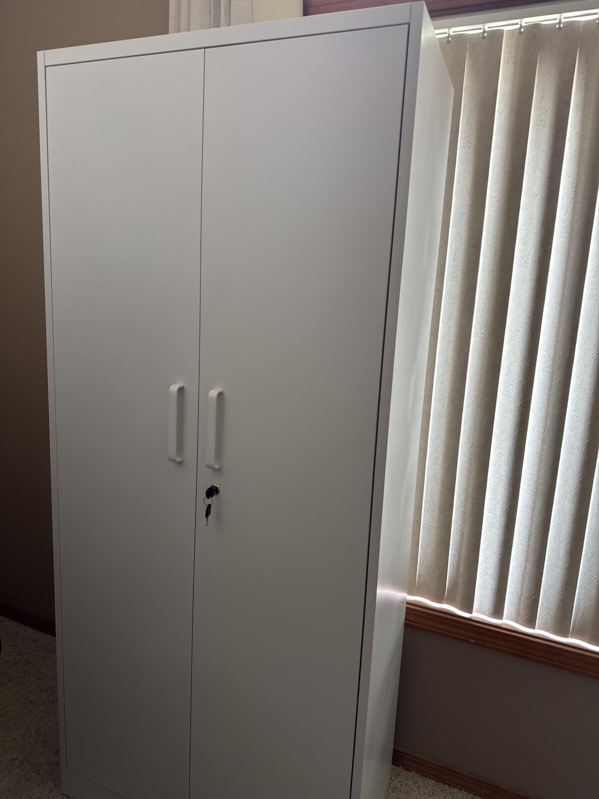 Yizosh Metal Storage Cabinet with Lock - 72