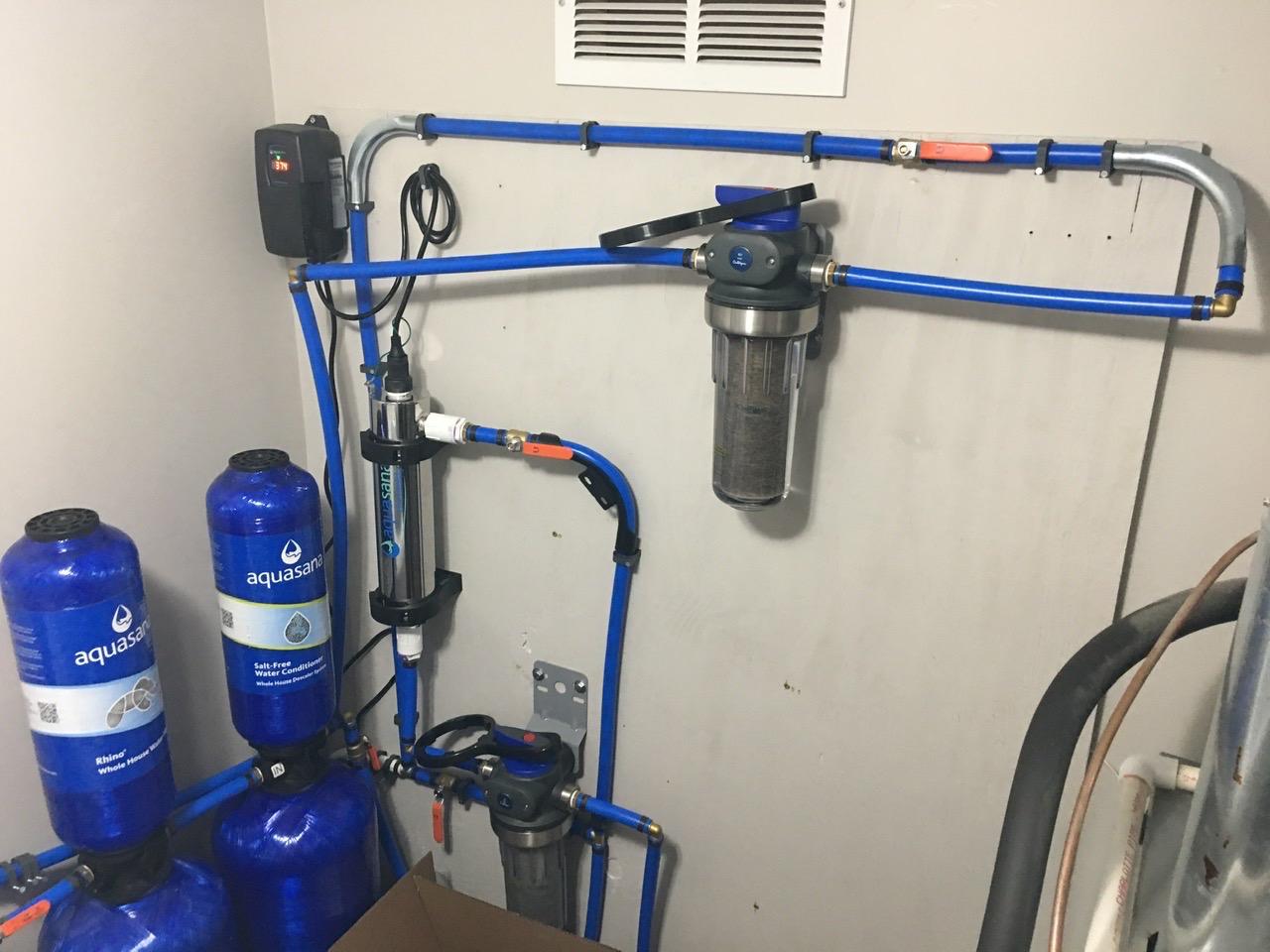Aquasana Whole House Water Filter System | 1,000,000 Gallons | Carbon & KDF Media | Reduces 97% Chlorine & Sediment | Includes Pre- and Post-Filters | Rhino WH-1000 customer photo 2